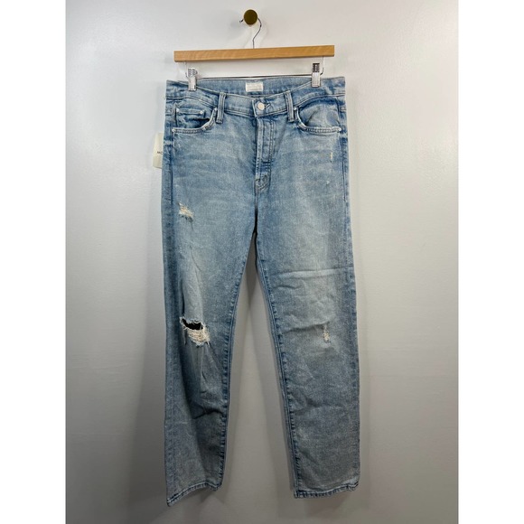 Mother The Scrapper Double Cuff Jeans Out With The Old, In With The New Size: 28 - Picture 2 of 15